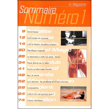 in connexions |Premier Numéro