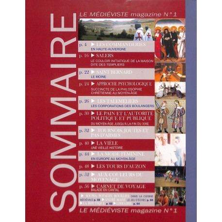 Médiéviste magazine |Premier Numéro