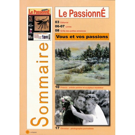 Le Passionné |Premier Numéro