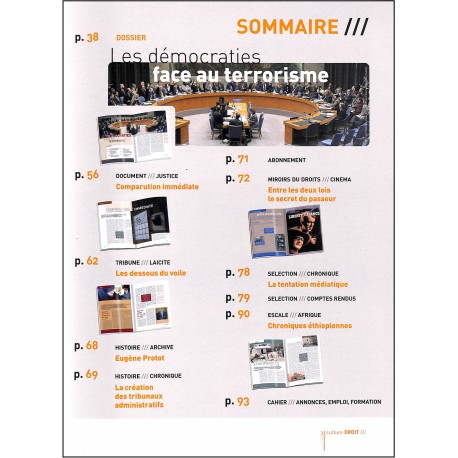 cultureDroit |Premier Numéro