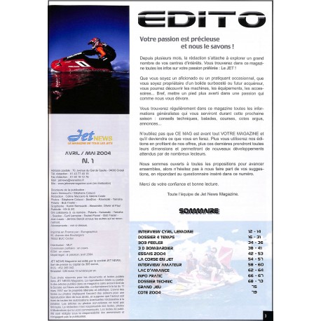 Jet NEWS |Premier Numéro
