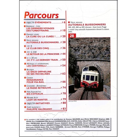 Objectif Rail |Premier Numéro