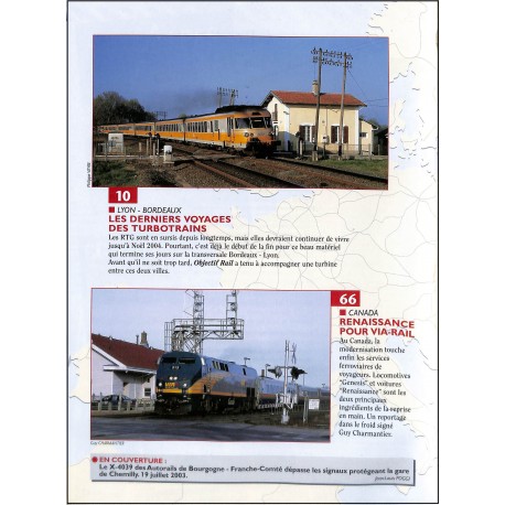 Objectif Rail |Premier Numéro