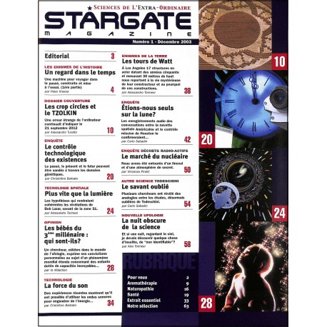 STARGATE magazine |Premier Numéro