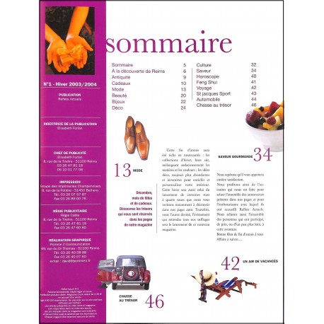 Reflets Actuels |Premier Numéro