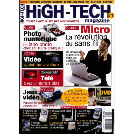 HiGH-TECH magazine |Premier Numéro
