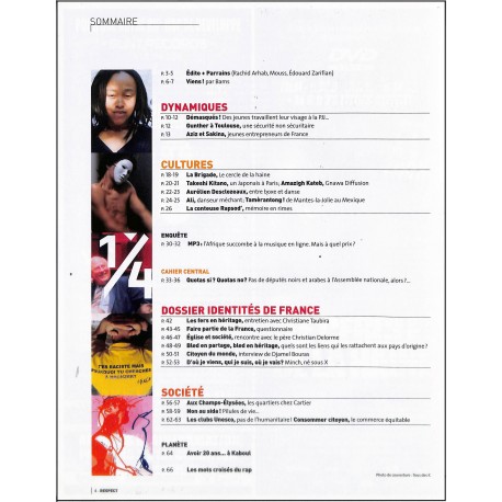 Respect magazine |Premier Numéro