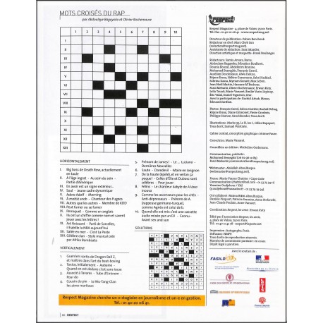Respect magazine |Premier Numéro