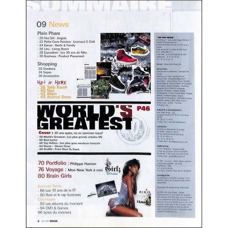 Hip-Hop BRAIN |Premier Numéro