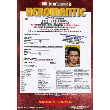 HEROMANTIC |Premier Numéro
