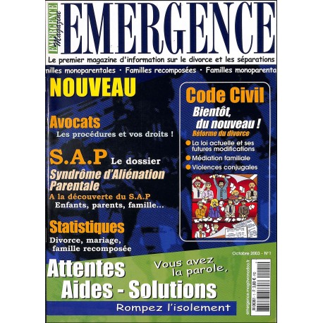 EMERGENCE Magazine |Premier Numéro