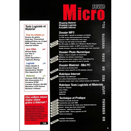 Micro revue |Premier Numéro