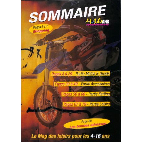 4-16 Ans moteurs |Premier Numéro