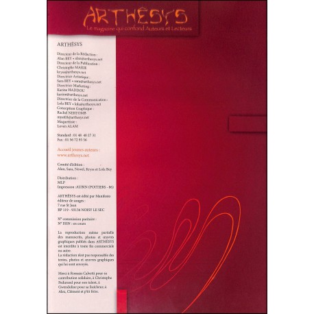 ARTHÊSYS |Premier Numéro