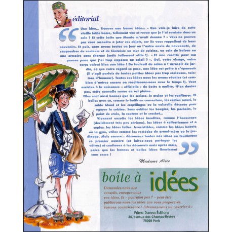 Boîte à malice |Premier Numéro