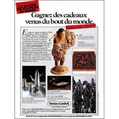 La Grande Encyclopédie du Monde |Premier Numéro