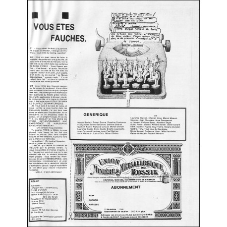 RELIEF |Premier Numéro