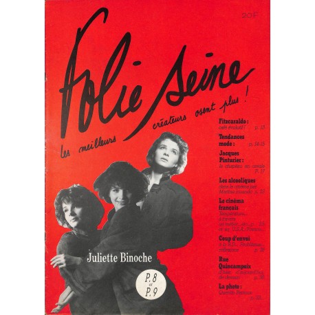 Folie Seine |Premier Numéro