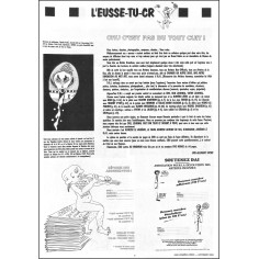 CRU |Premier Numéro 2