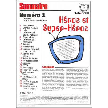 Télé.série |Premier Numéro