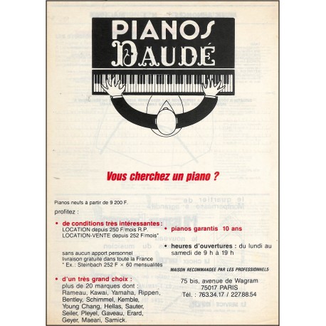 MUSIC' ANNONCES |Premier Numéro