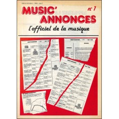 MUSIC' ANNONCES |Premier Numéro