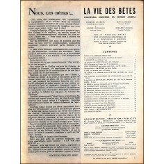 LA VIE DES BÊTES |Premier Numéro 2