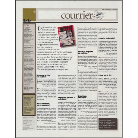 BOOKS |Premier Numéro