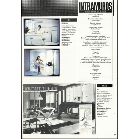 INTRAMUROS |Premier Numéro