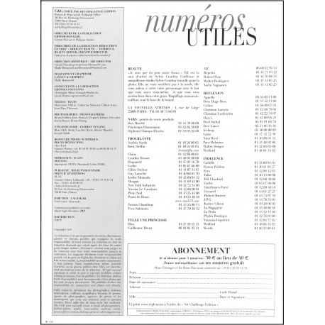 C&G |Premier Numéro