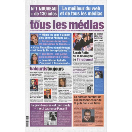 le journal tous les médias |Premier Numéro