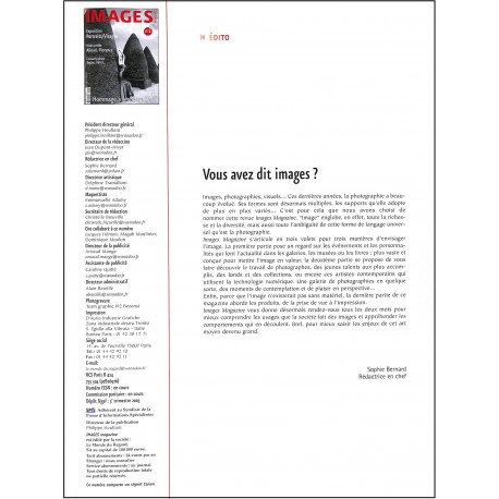 IMAGES magazine |Premier Numéro