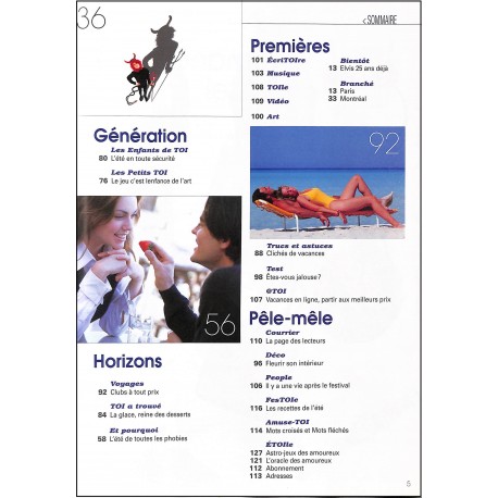 Toi |Premier Numéro