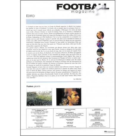 FOOTBALL magazine |Premier Numéro