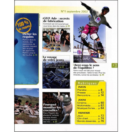 GEO Ado |Premier Numéro