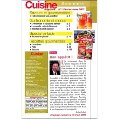 CUISINE MAGAZINE |Premier Numéro 2