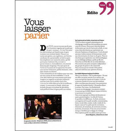 TOUS |Premier Numéro