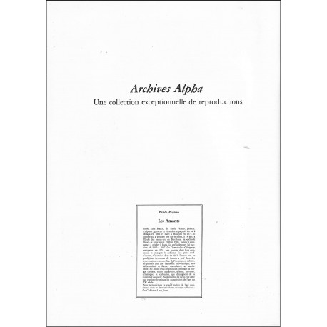 Le grand alpha de la Peinture |Premier Numéro