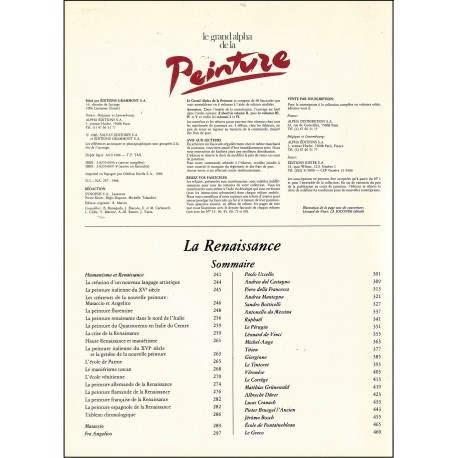 Le grand alpha de la Peinture |Premier Numéro