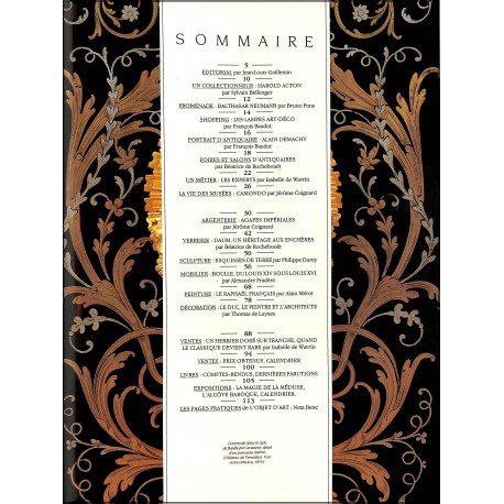L'objet d'art |Premier Numéro