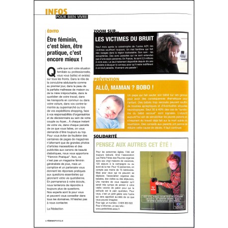 Féminin pratique |Premier Numéro