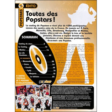 popstars |Premier Numéro
