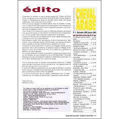 Les Cahiers du Cheval Arabe |Premier Numéro 2