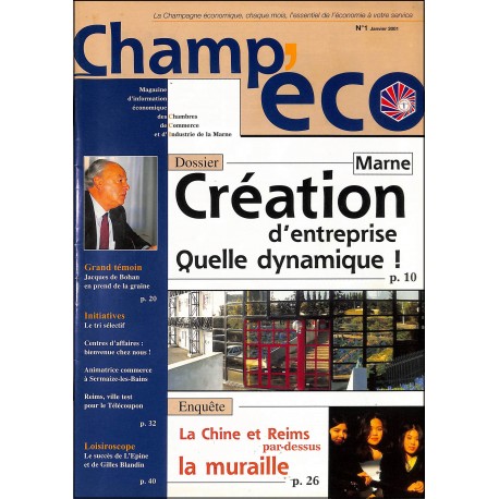 Champ'eco |Premier Numéro