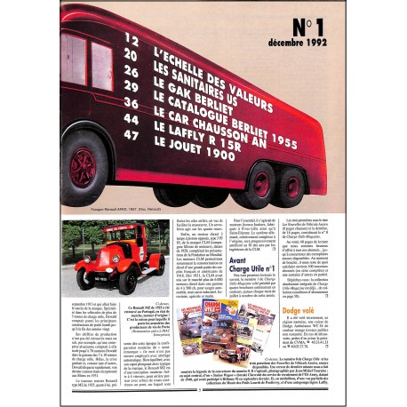 CHARGE UTILE Magazine |Premier Numéro