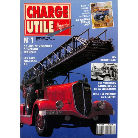 CHARGE UTILE Magazine |Premier Numéro