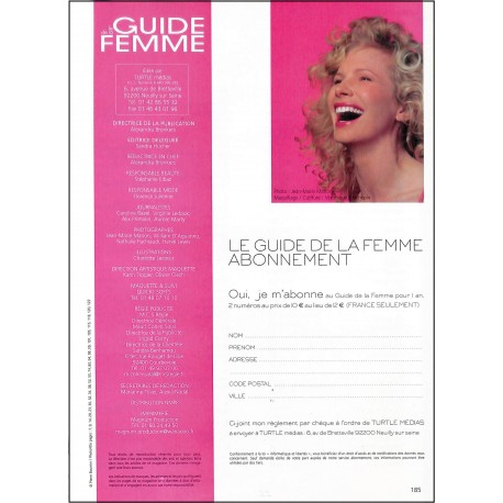 le GUIDE de la FEMME |Premier Numéro