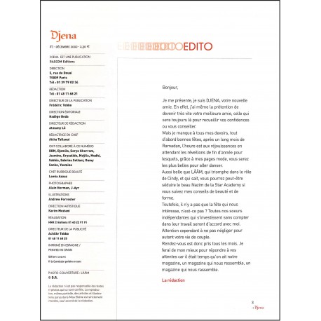 Djena |Premier Numéro