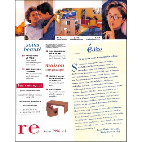 Bonheur |Premier Numéro