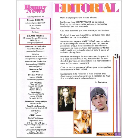 HAPPY NEWS |Premier Numéro